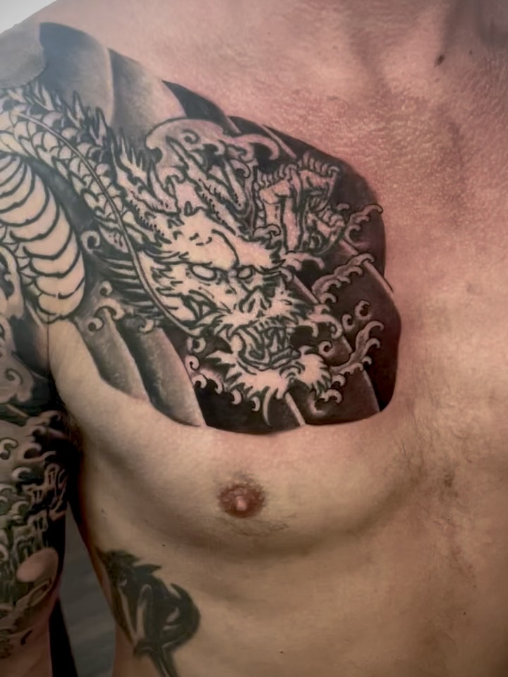 Tattoo work by Jonny Lashley