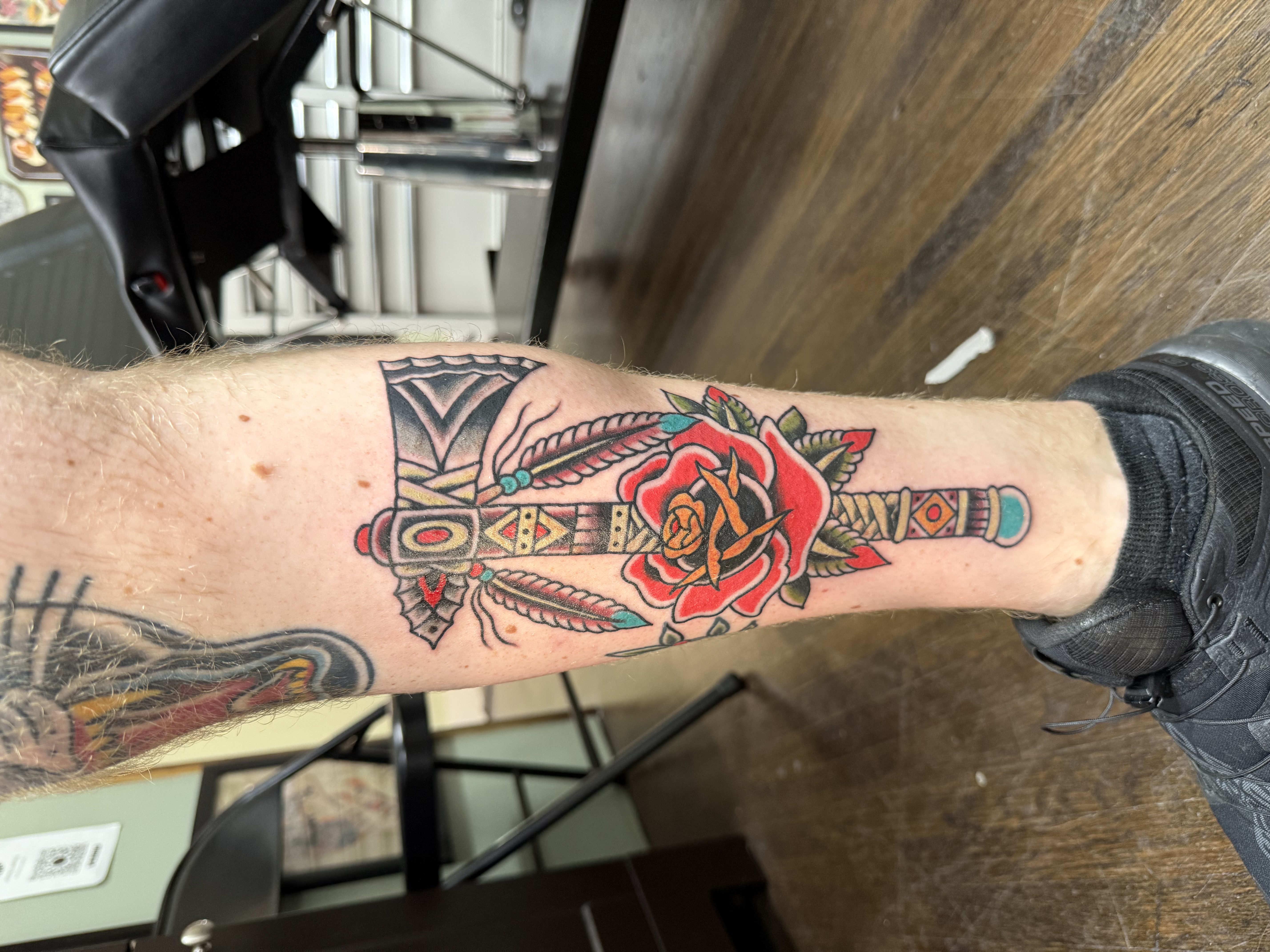 Tattoo by Matt Monroe, 3