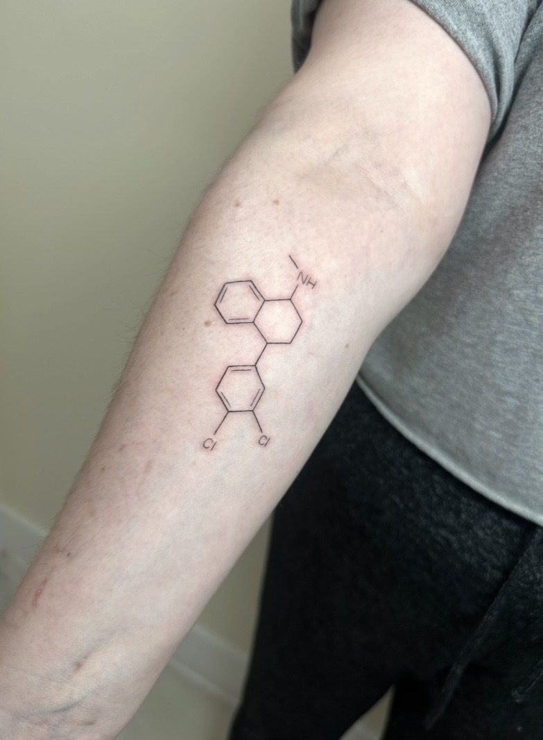 fine-line — forearm