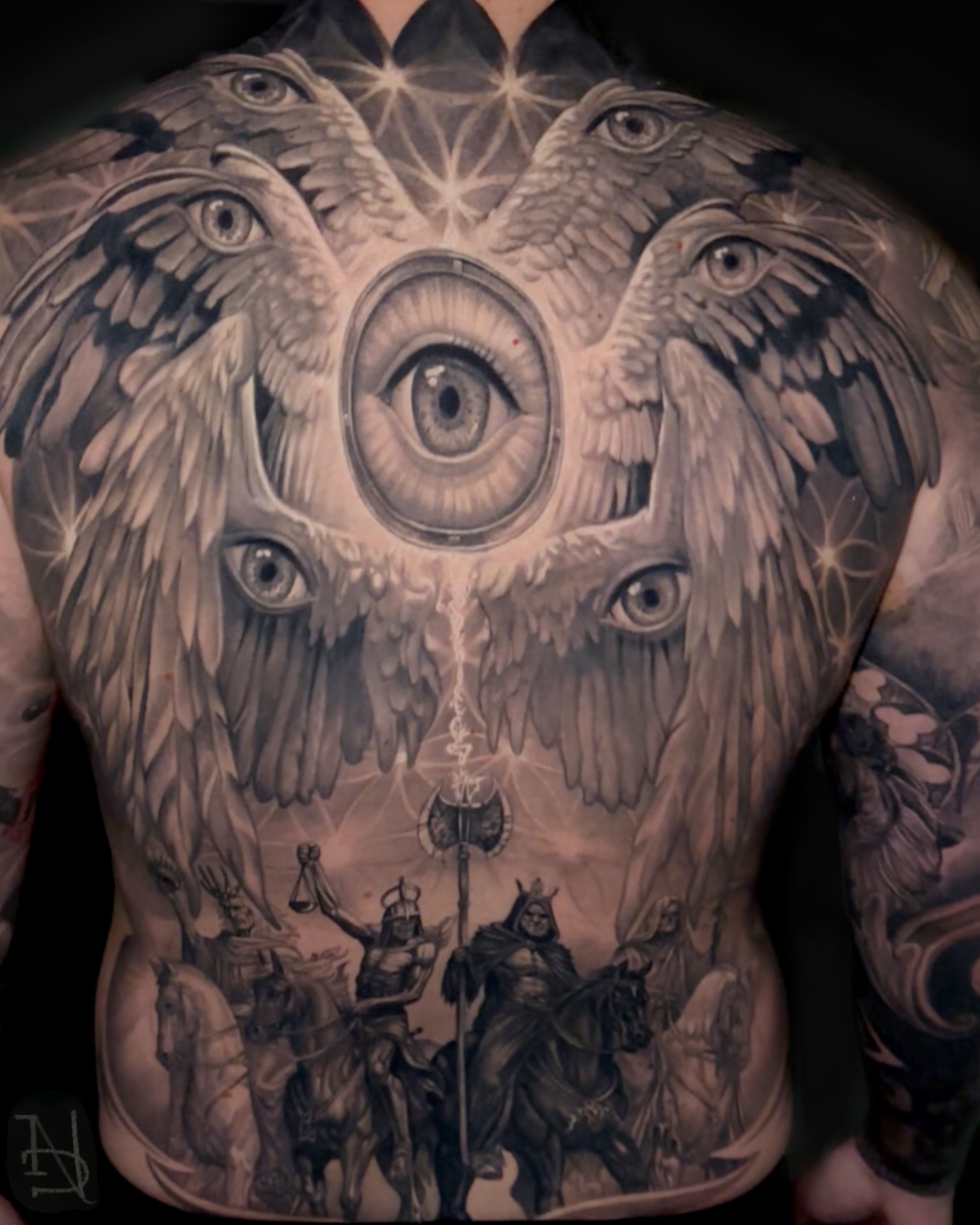 Tattoo by Abel Deida, 2