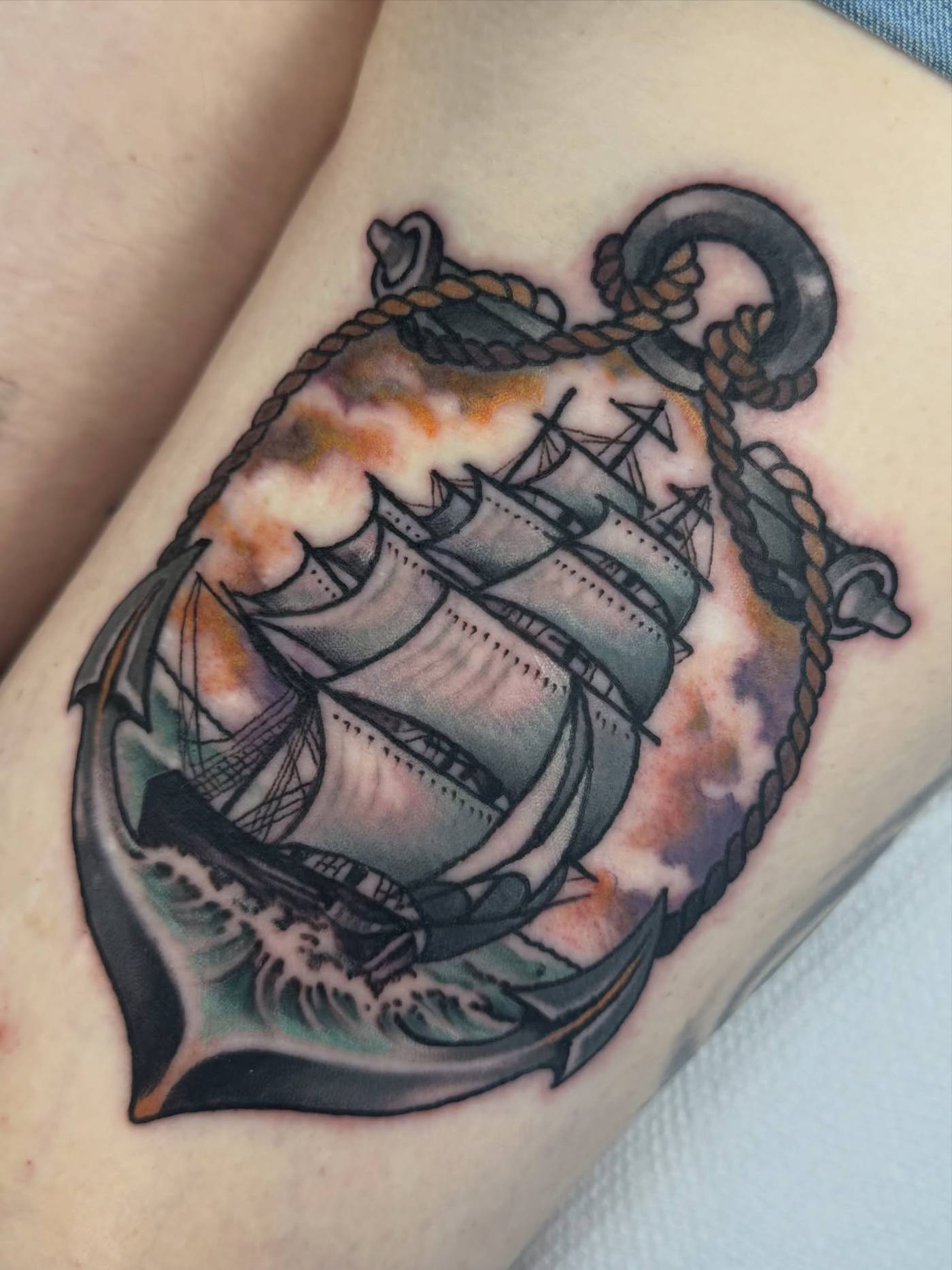 Work by Brandon Henderson on ribs