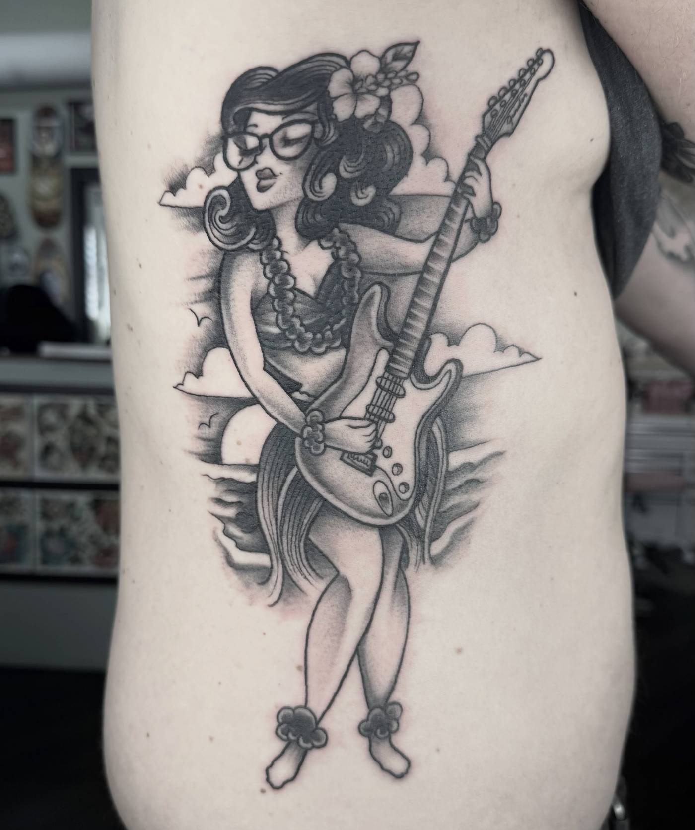 Work by Brandon Henderson on ribs