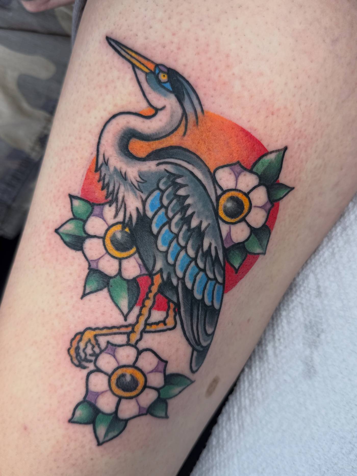 Work by Brandon Henderson on thigh
