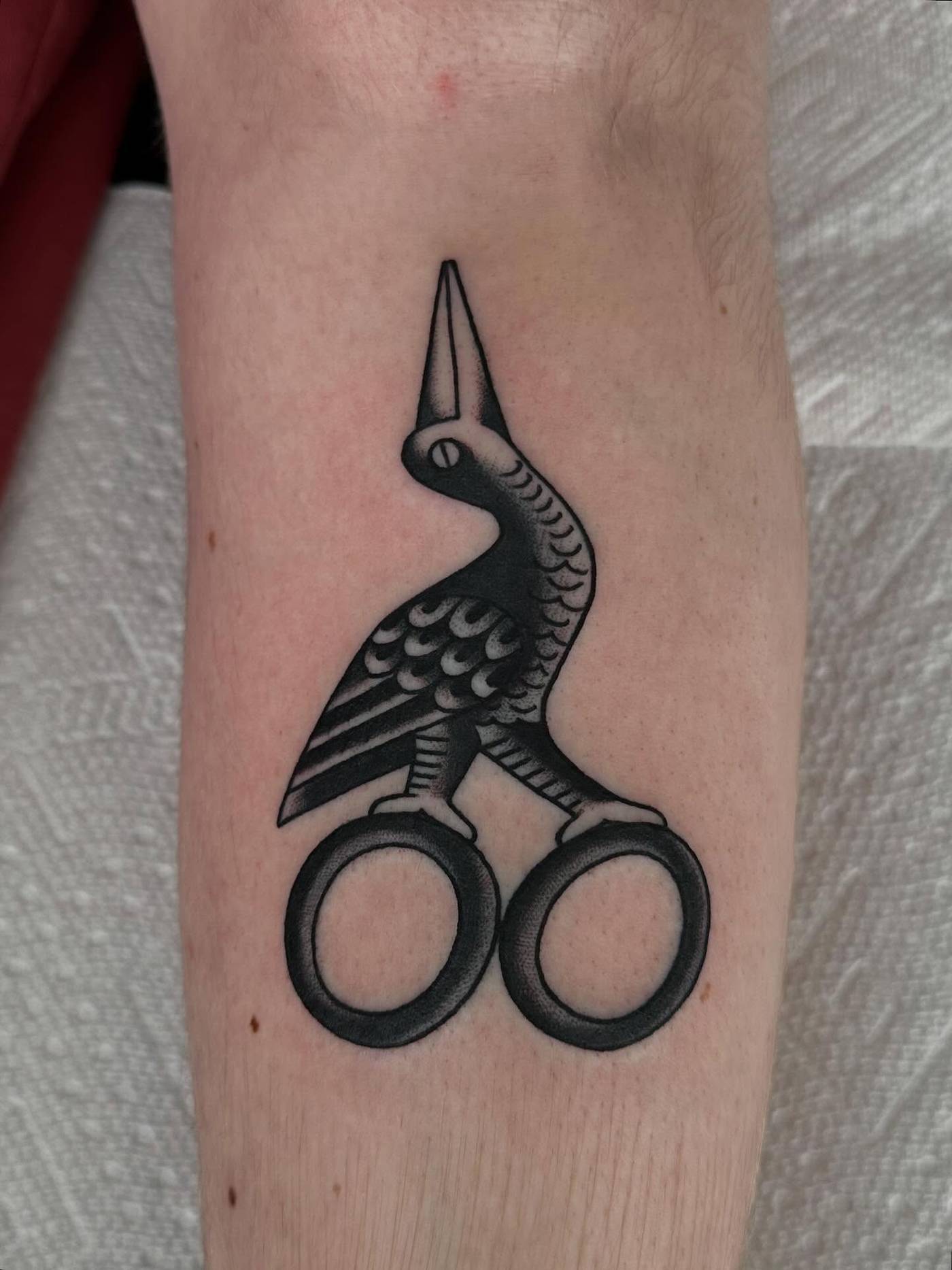 Work by Brice Hamm on forearm