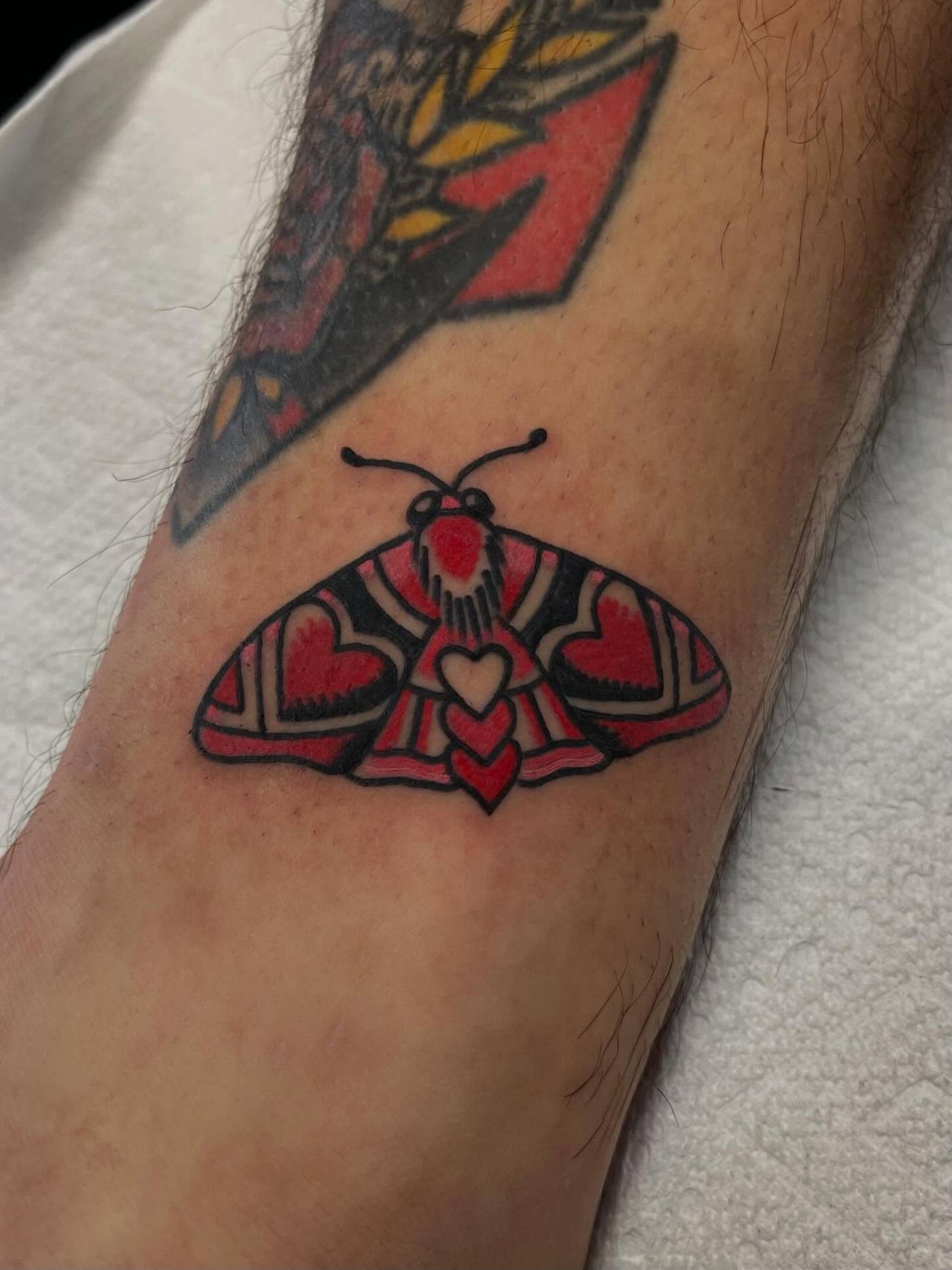 Work by Kyle Mcmeans on forearm