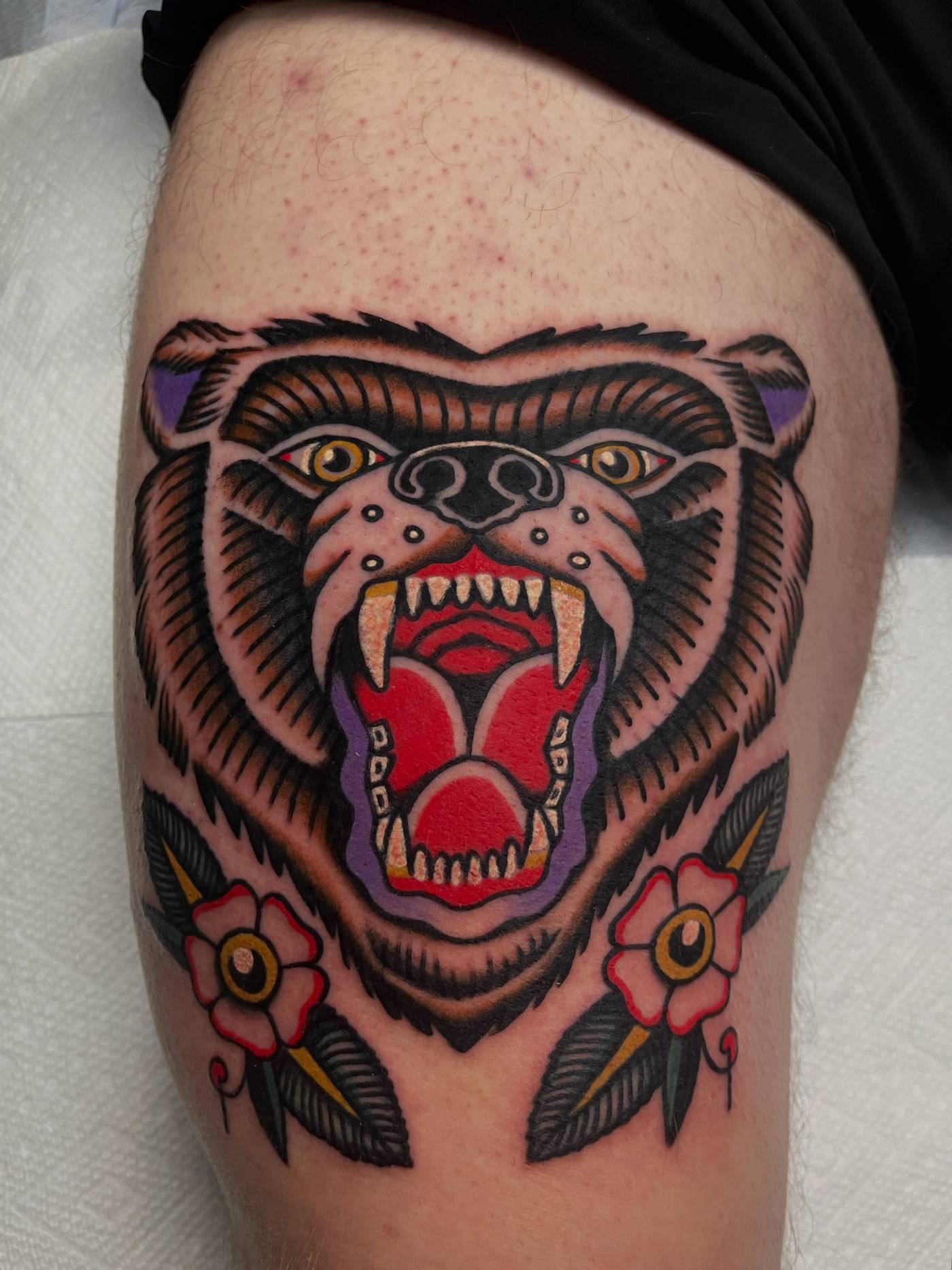 Work by Kyle Mcmeans on thigh