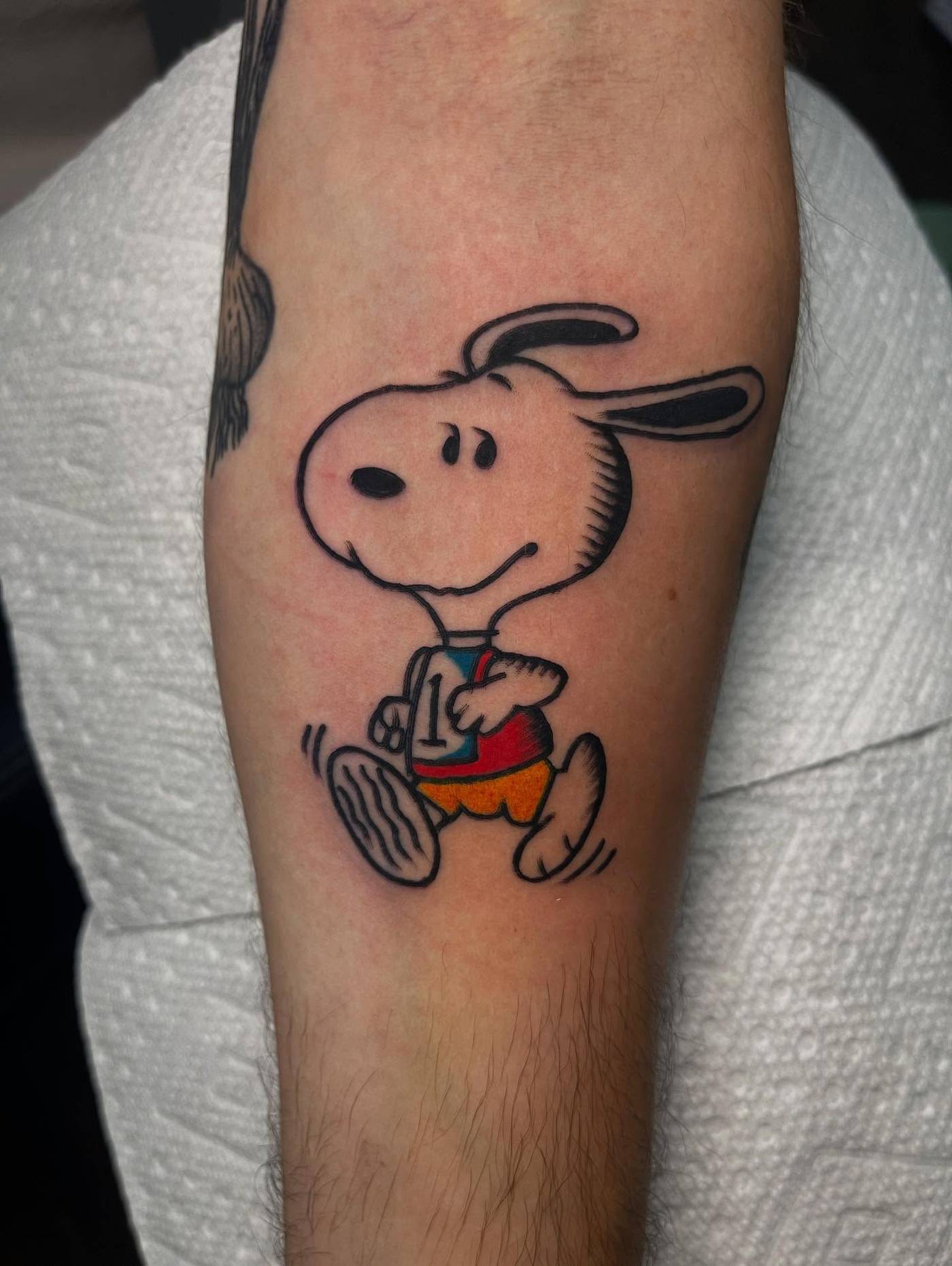 Work by Kyle Mcmeans on forearm