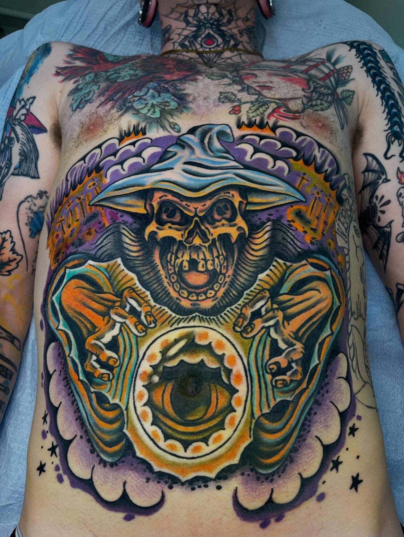 Work by Kyle Mcmeans on stomach