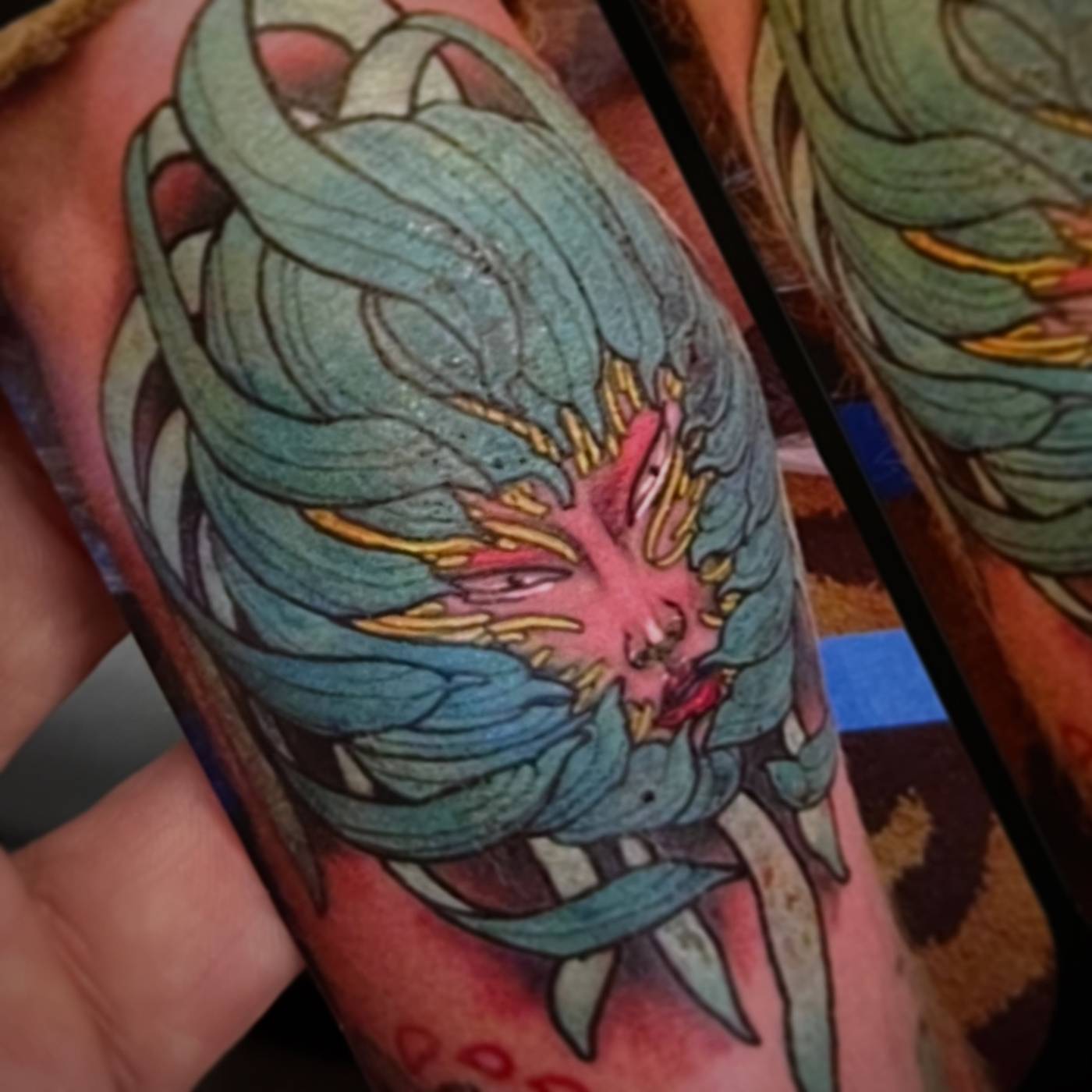 neo-traditional — knee