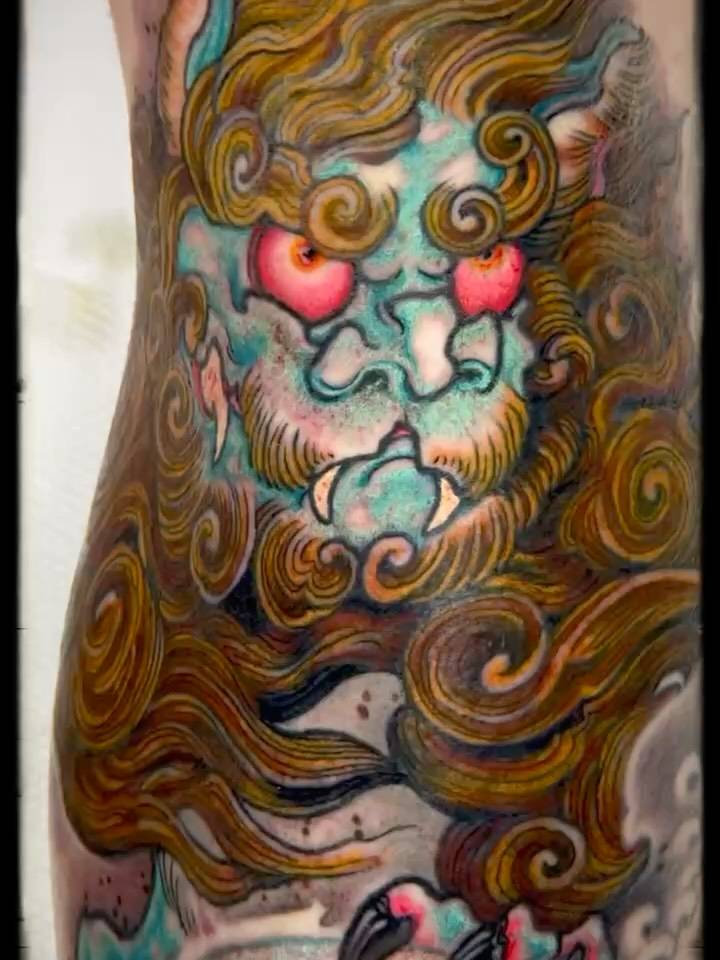 Jonny Lashley — japanese-irezumi on ribs