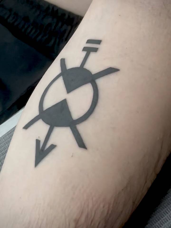 blackwork — forearm