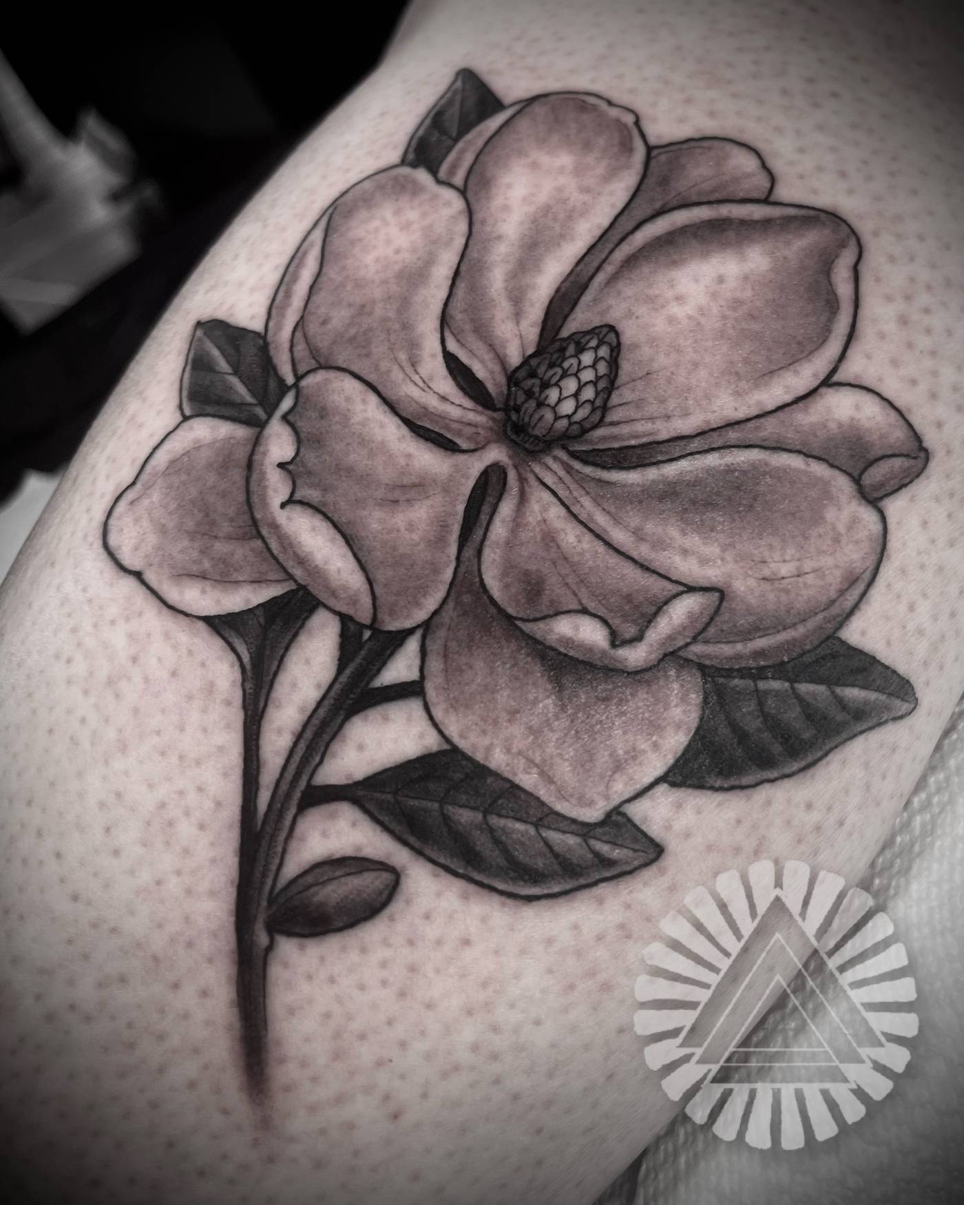 Work by Jonny Lashley on thigh