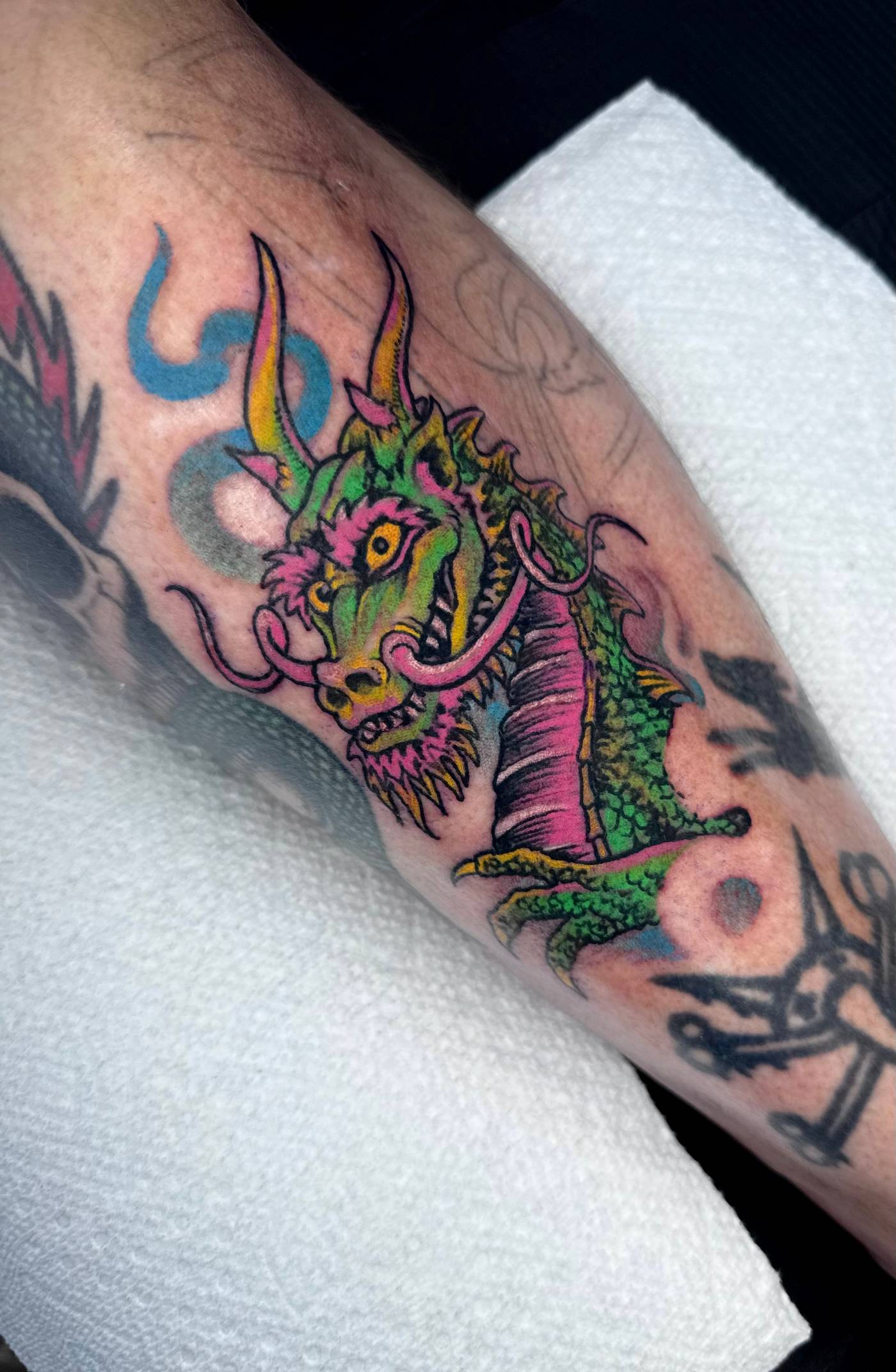 neo-traditional — forearm