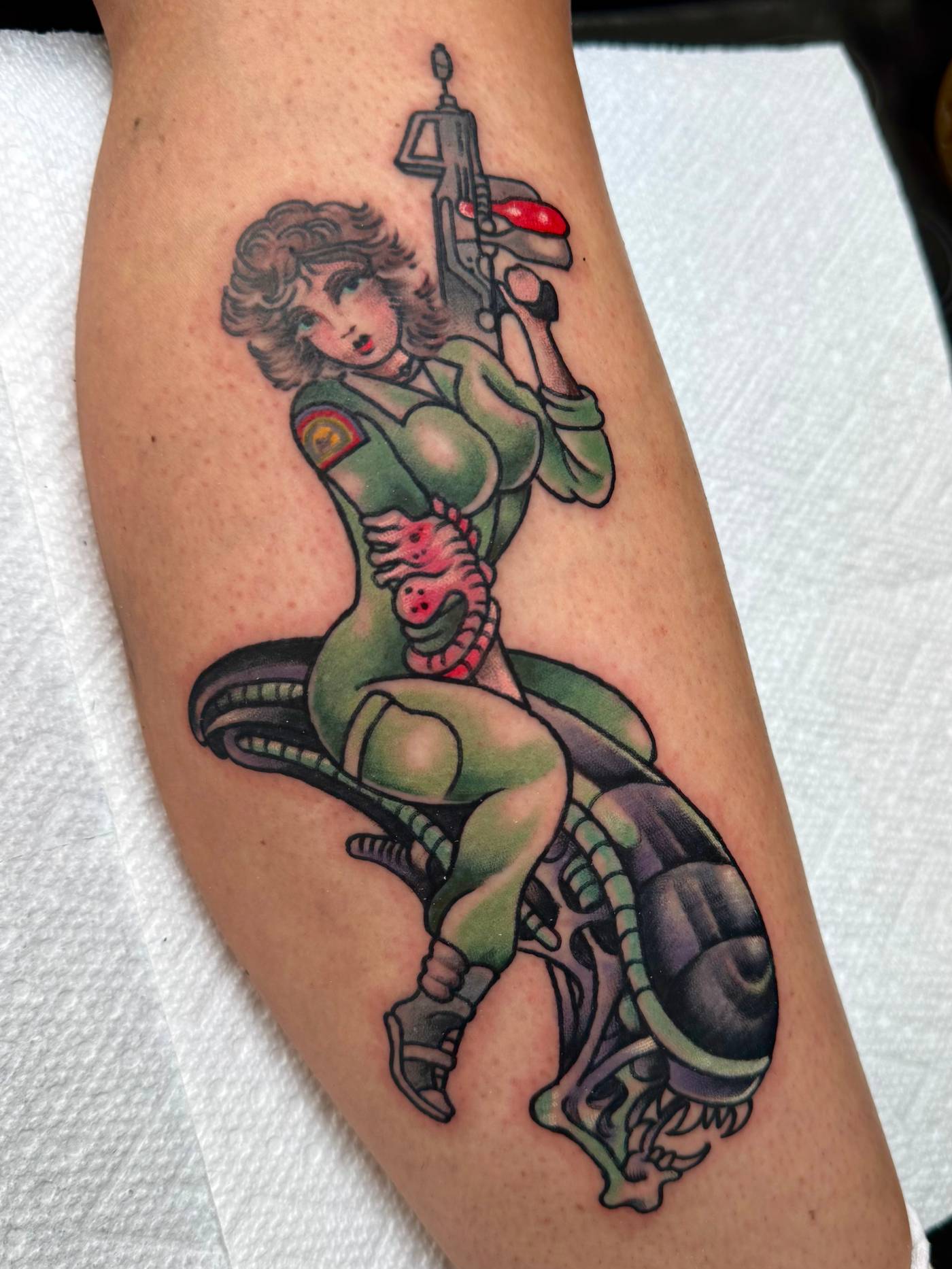 neo-traditional — calf