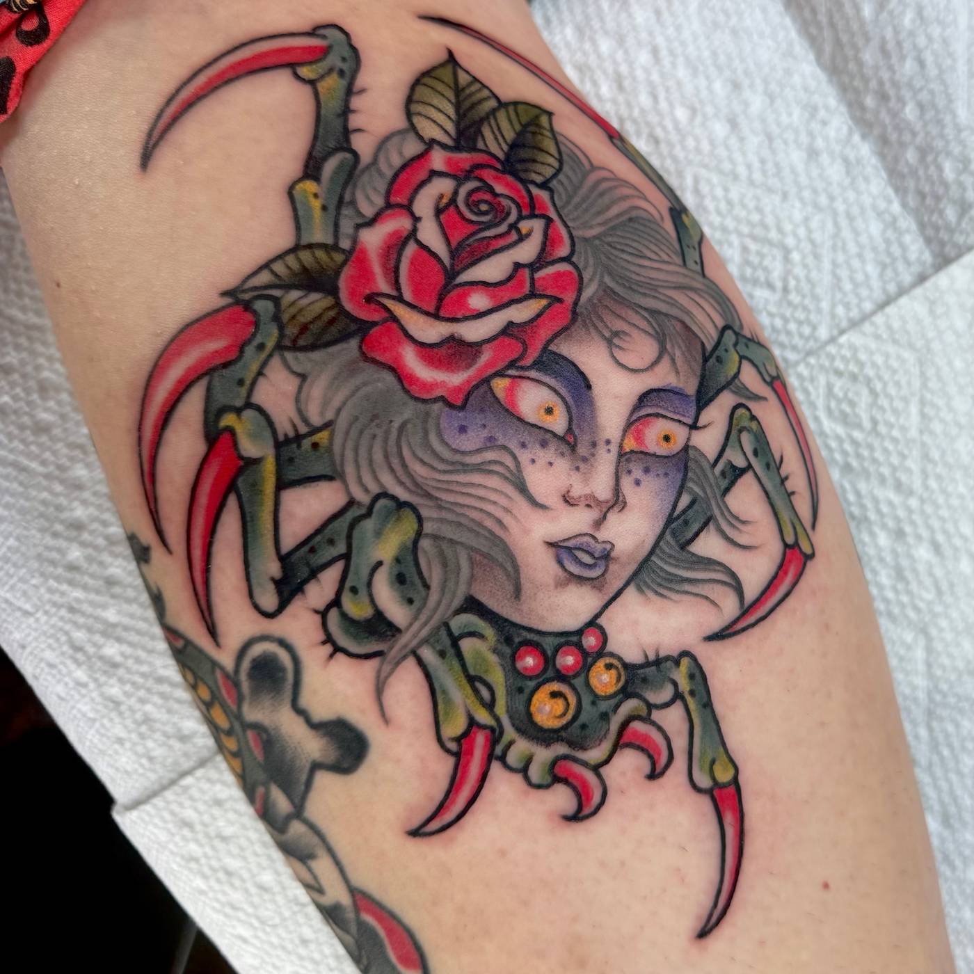 neo-traditional — inner-bicep