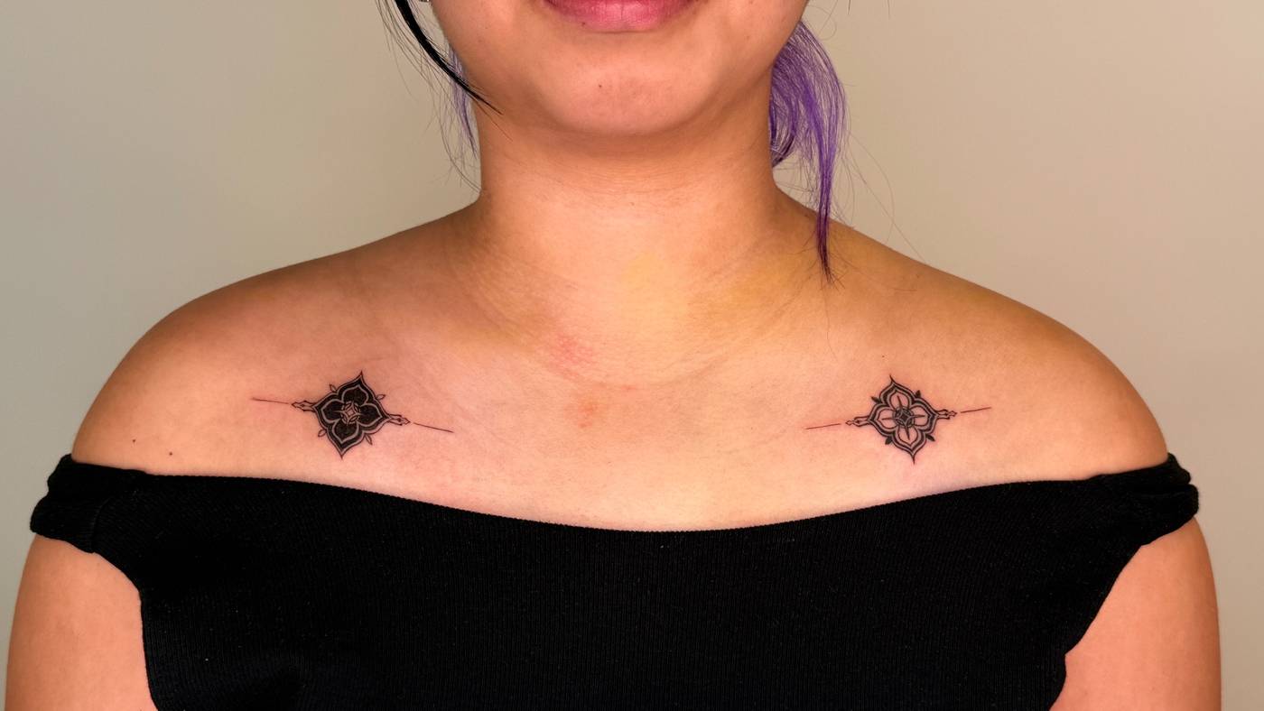 ornamental — collarbone