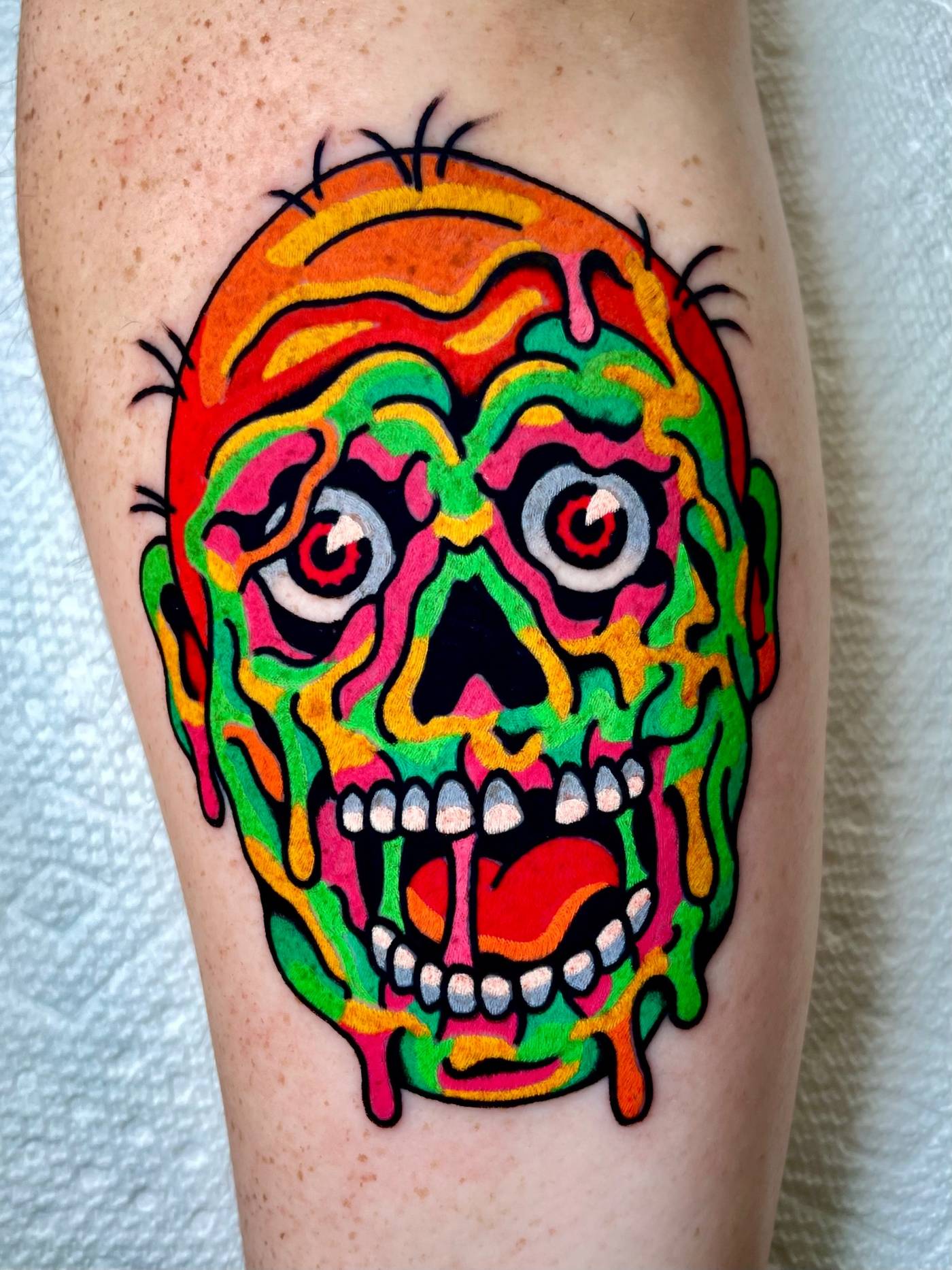 Work by Ryan McDonald on calf