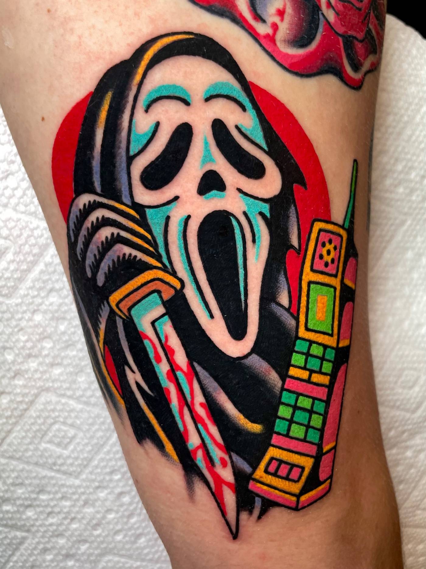 Work by Ryan McDonald on inner-bicep