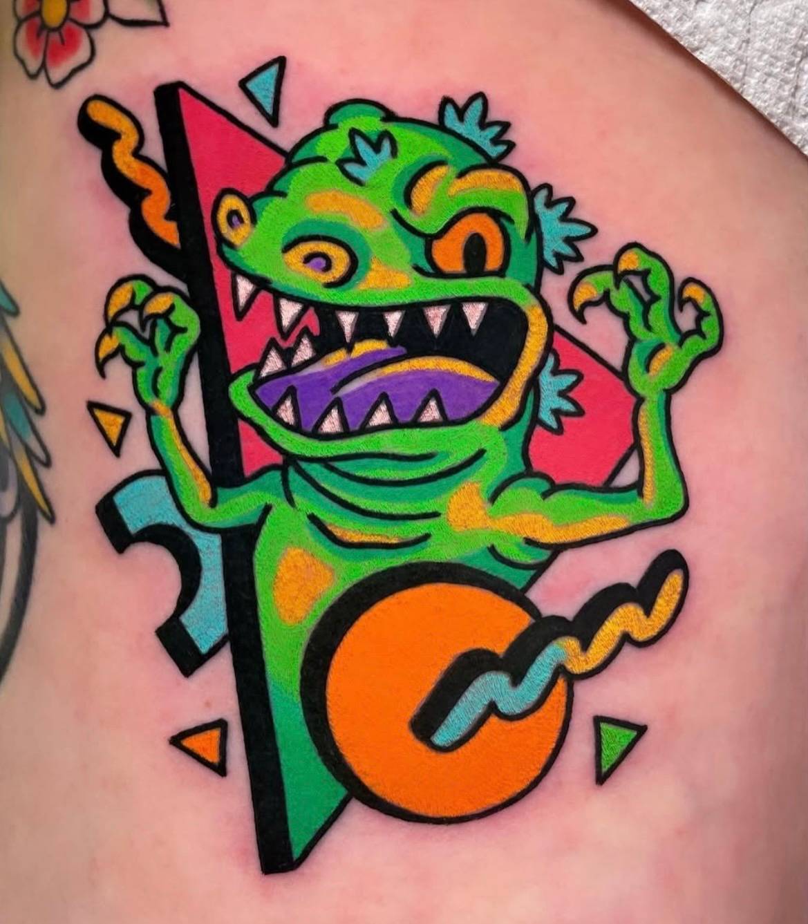 Work by Ryan McDonald on thigh