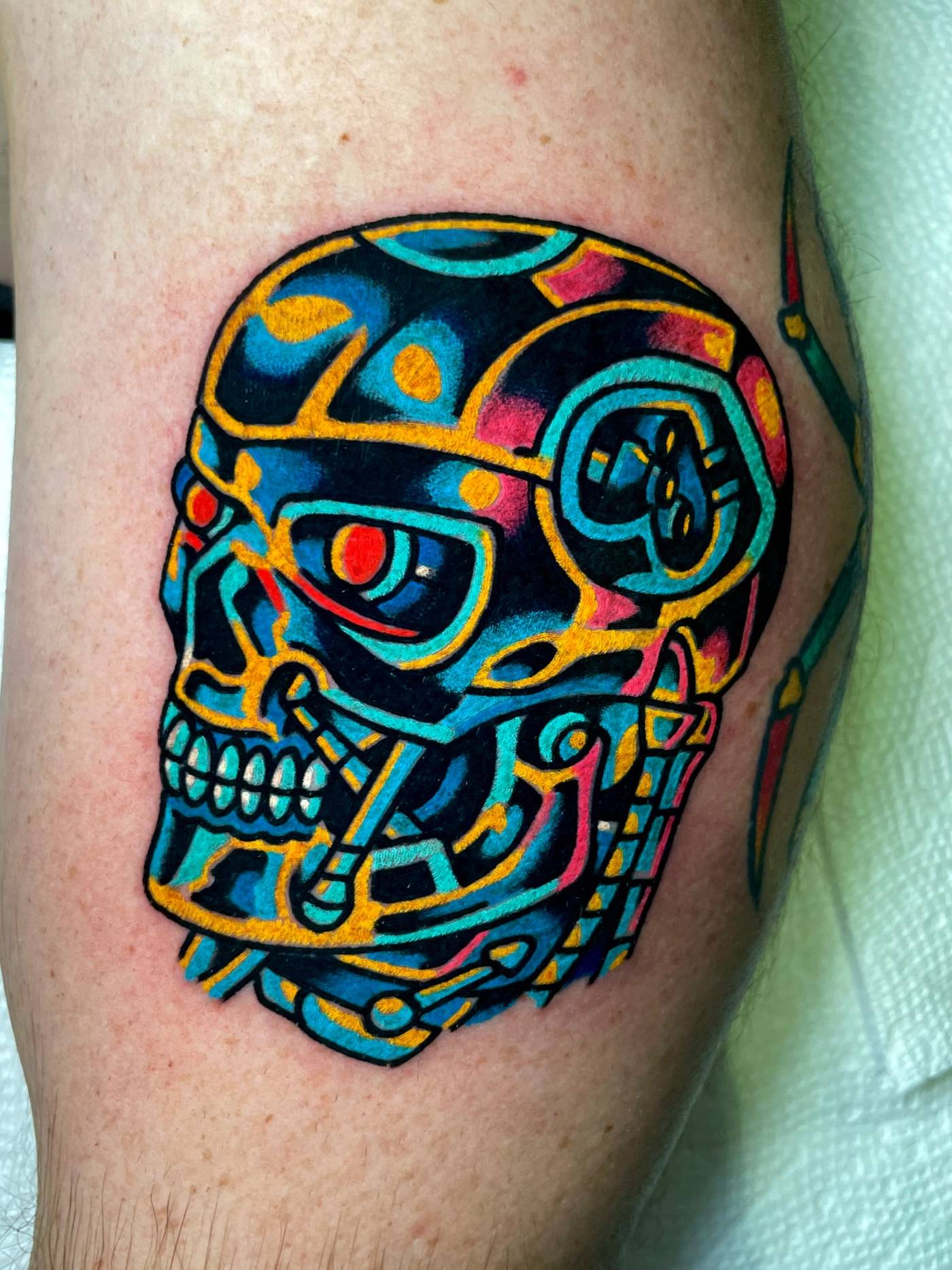 Work by Ryan McDonald on calf