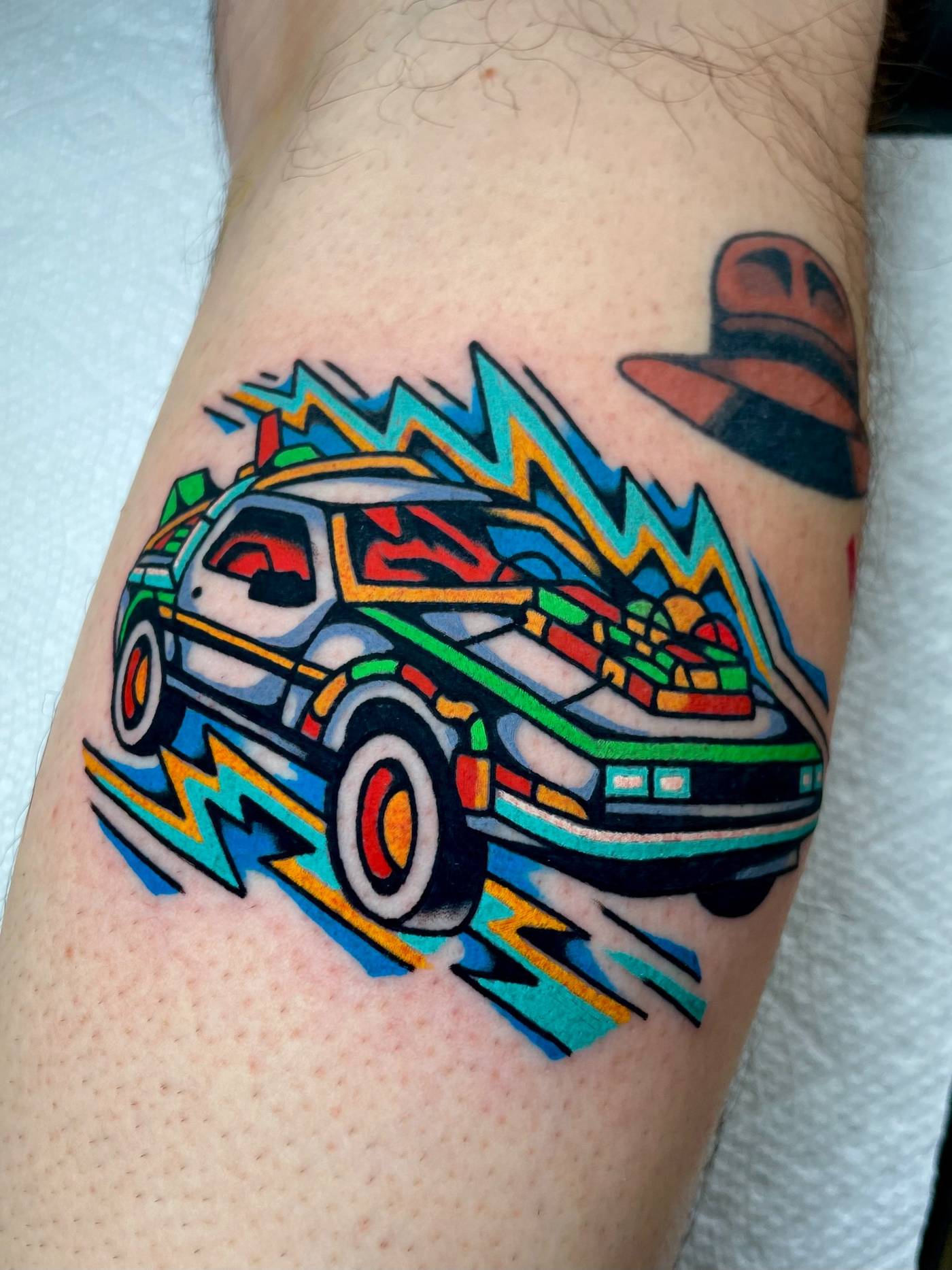 Work by Ryan McDonald on forearm