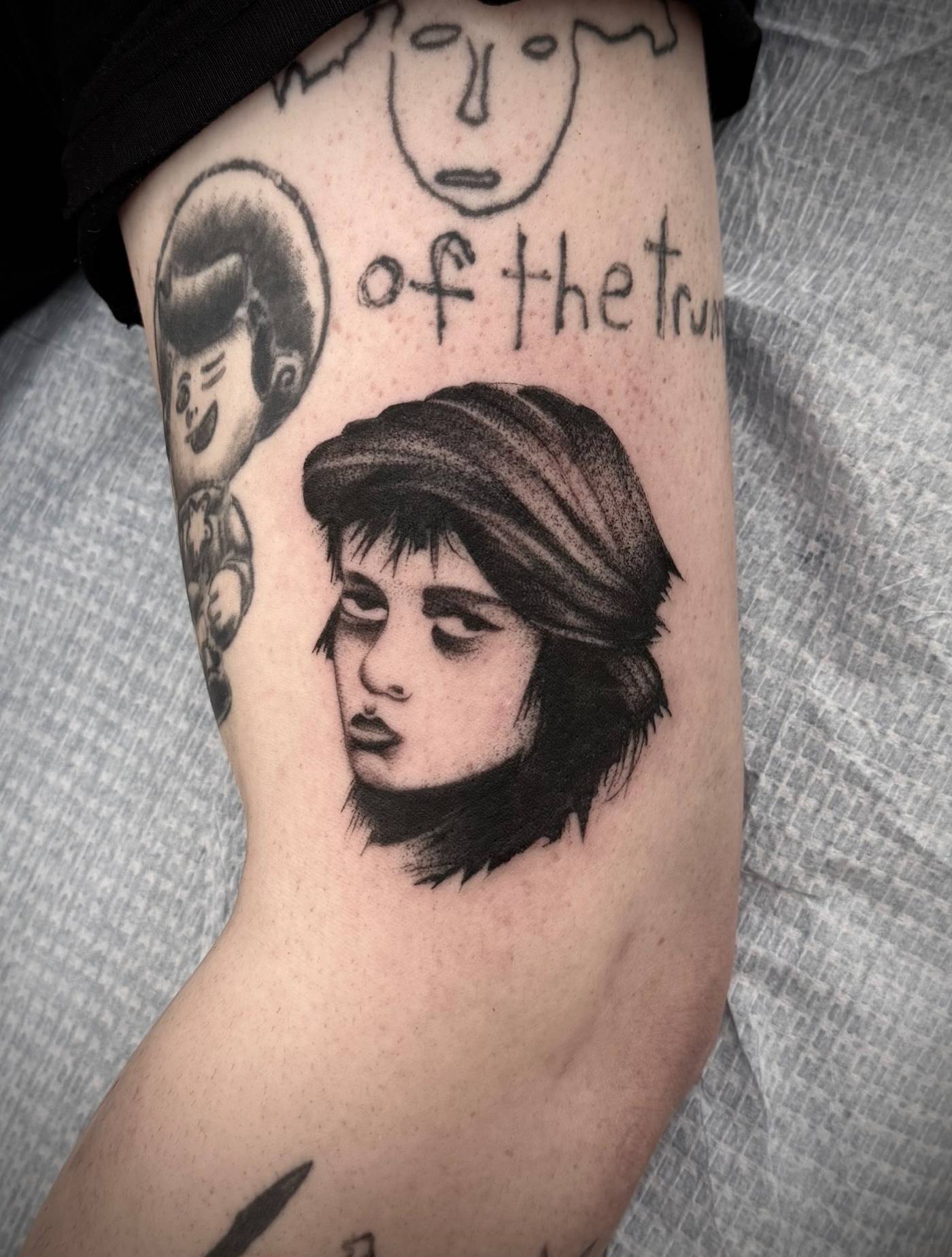 Work by Nick Mella on inner-bicep
