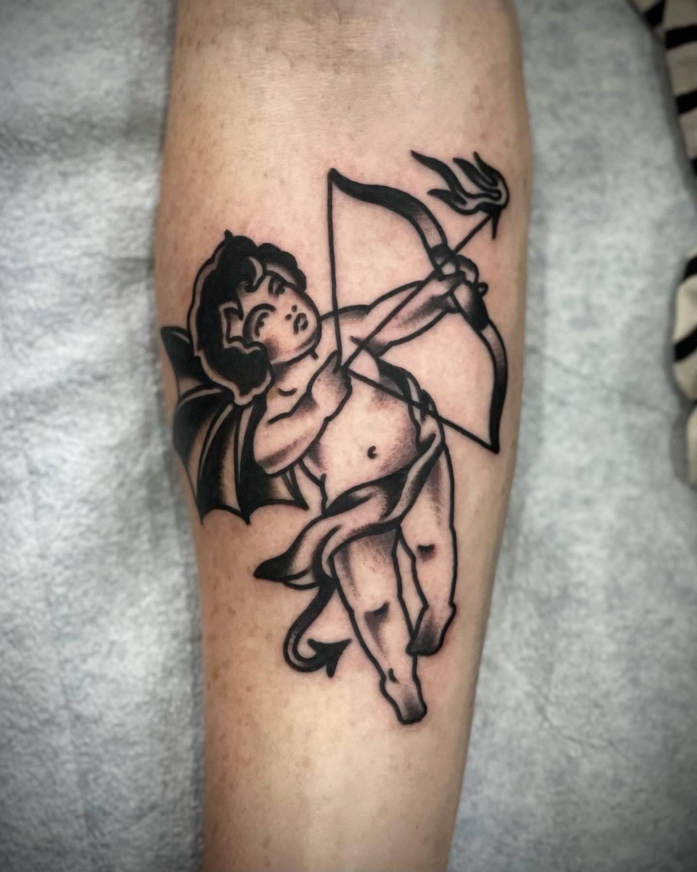 Work by Nick Mella on forearm