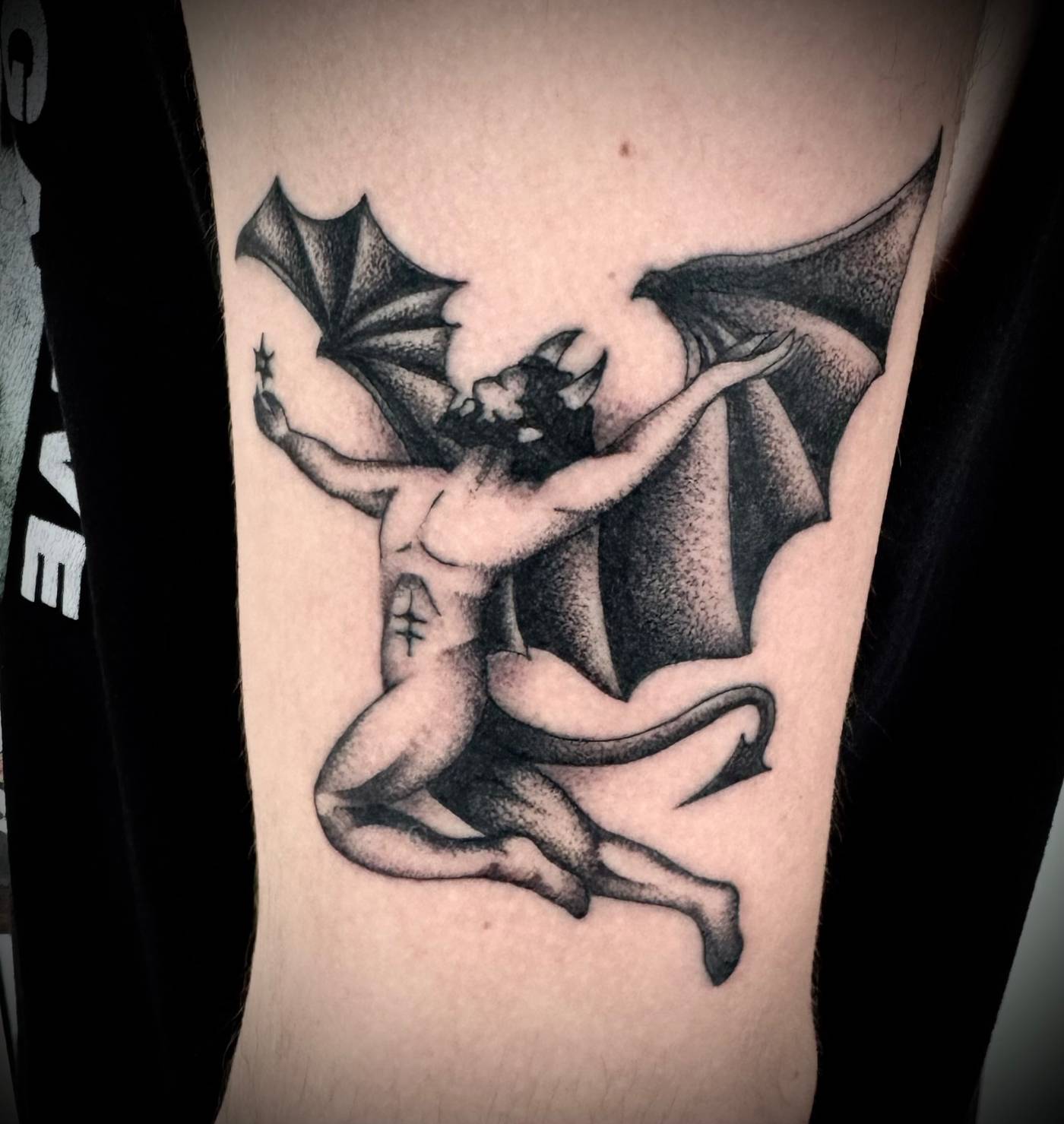 Work by Nick Mella on inner-bicep