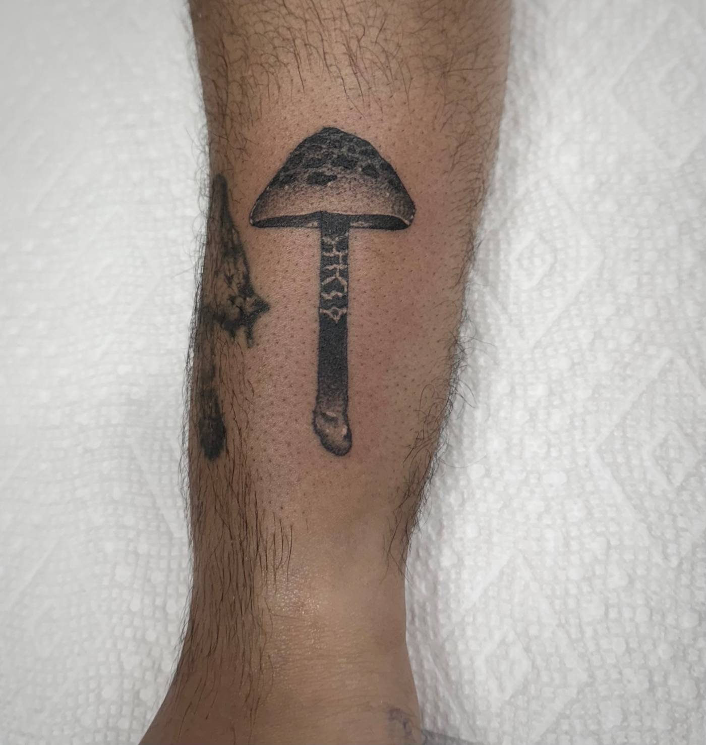 Work by Nick Mella on forearm
