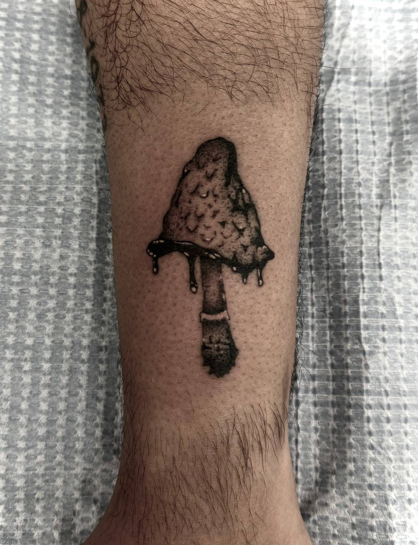 Work by Nick Mella on forearm
