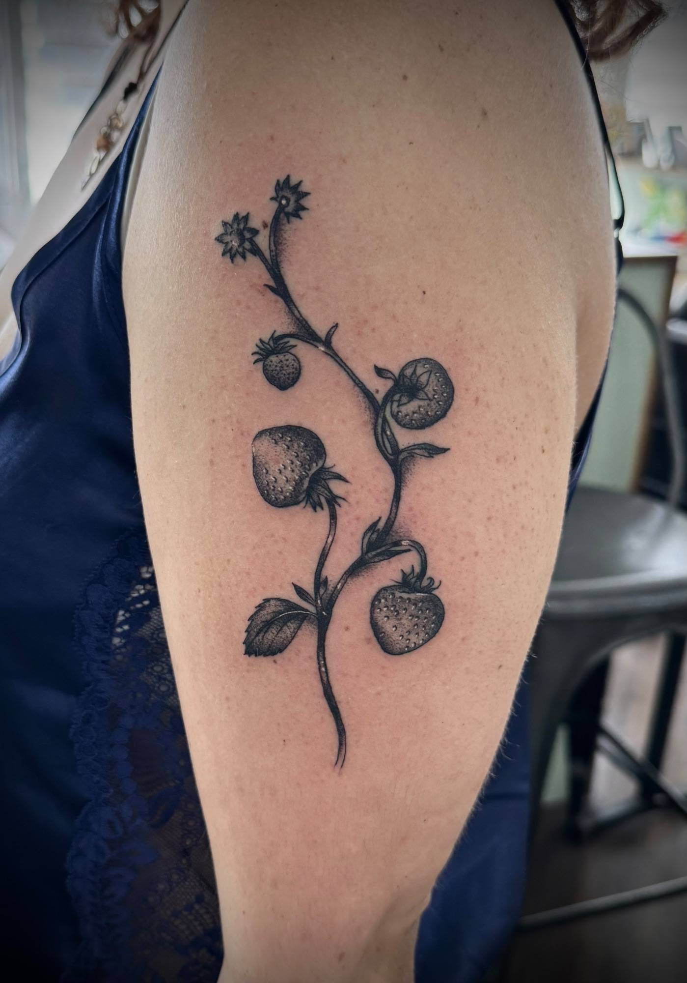 Work by Nick Mella on upper-arm