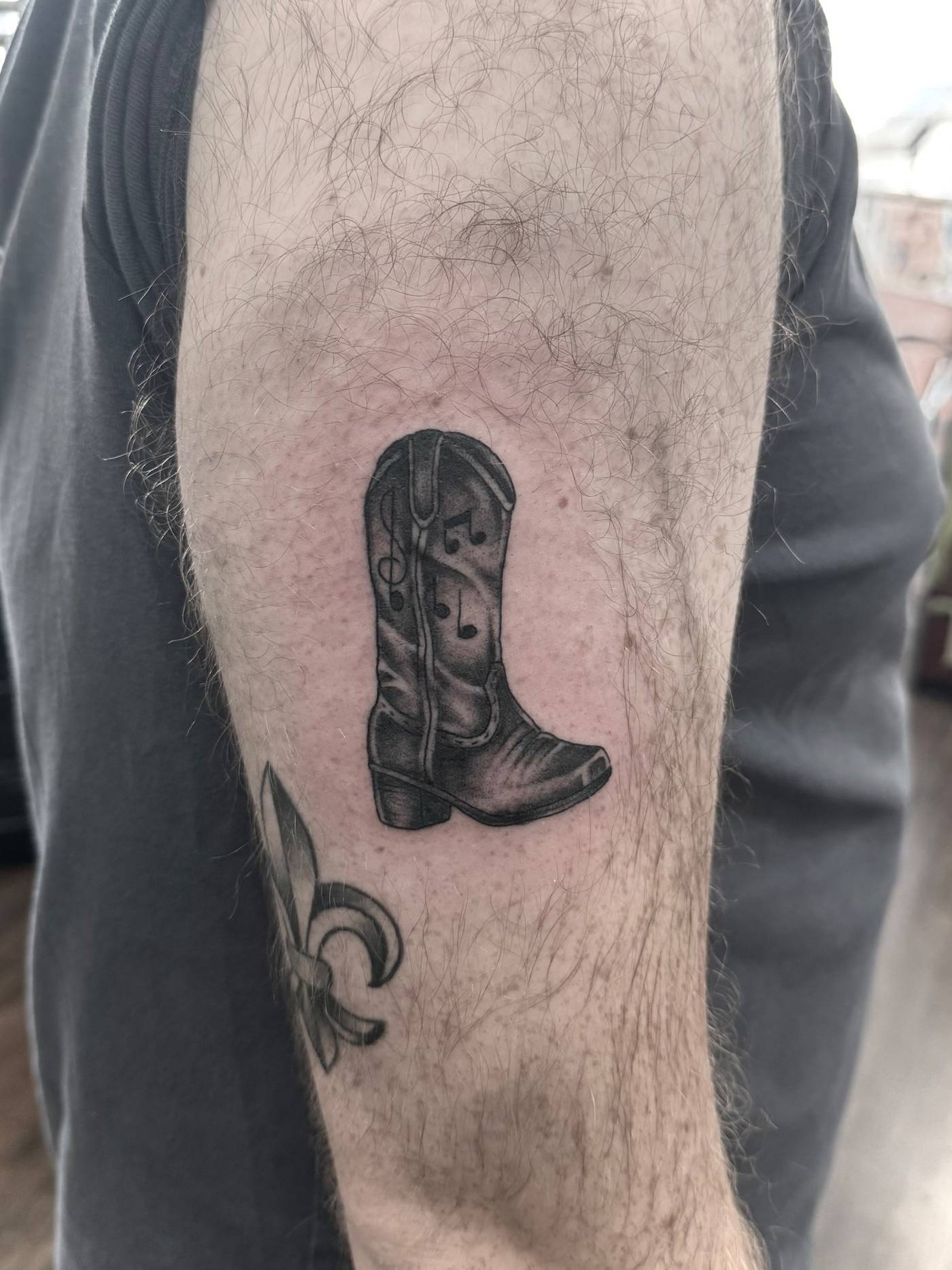 Work by Nick Mella on inner-bicep