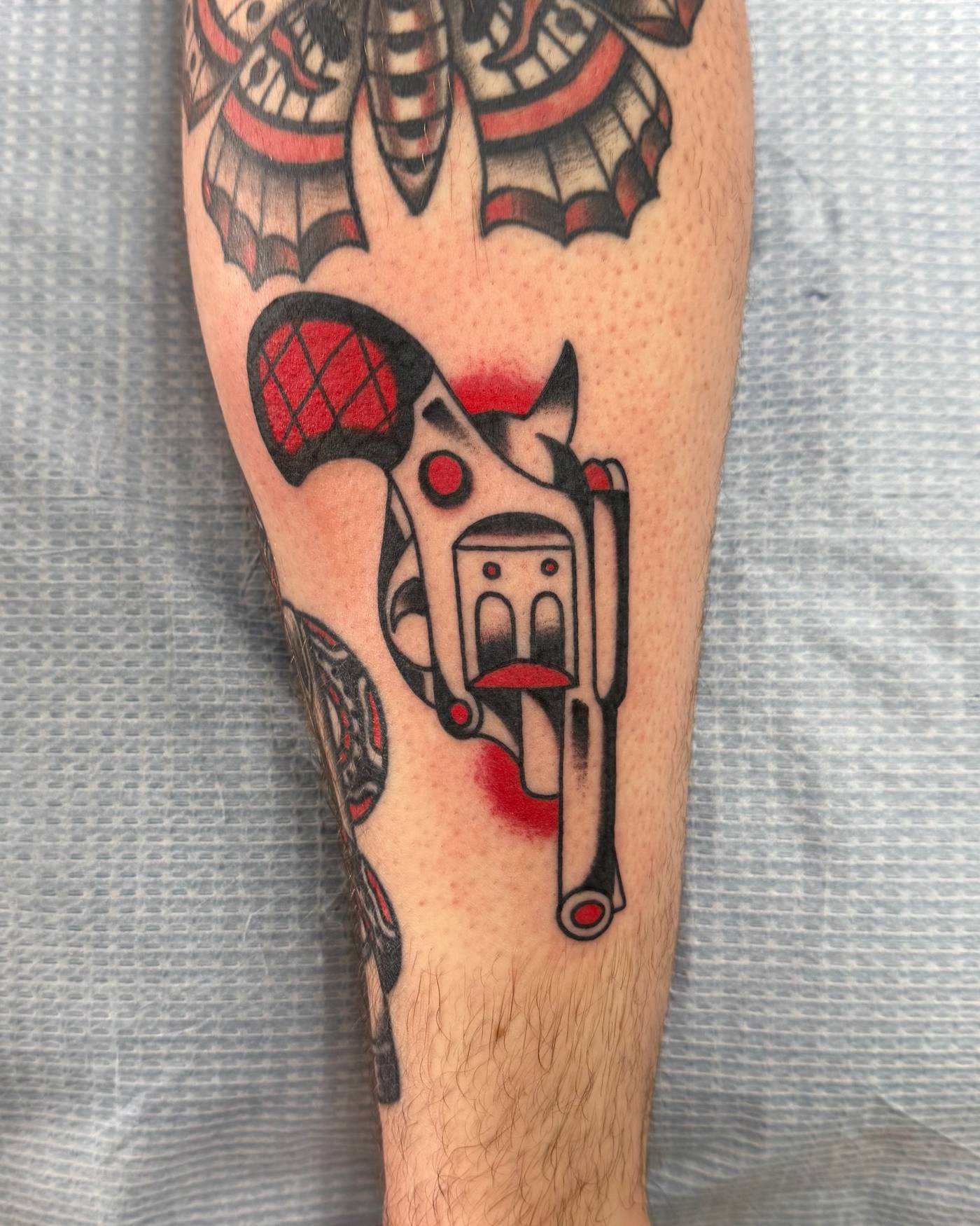 Work by Nick Mella on forearm