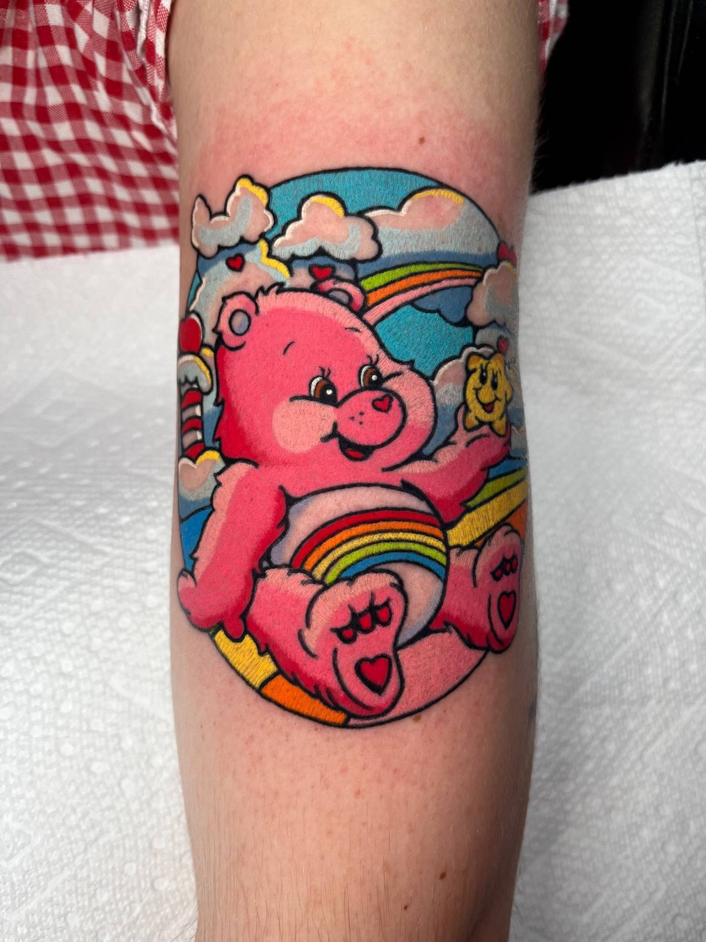 Work by Alena McDonald on forearm