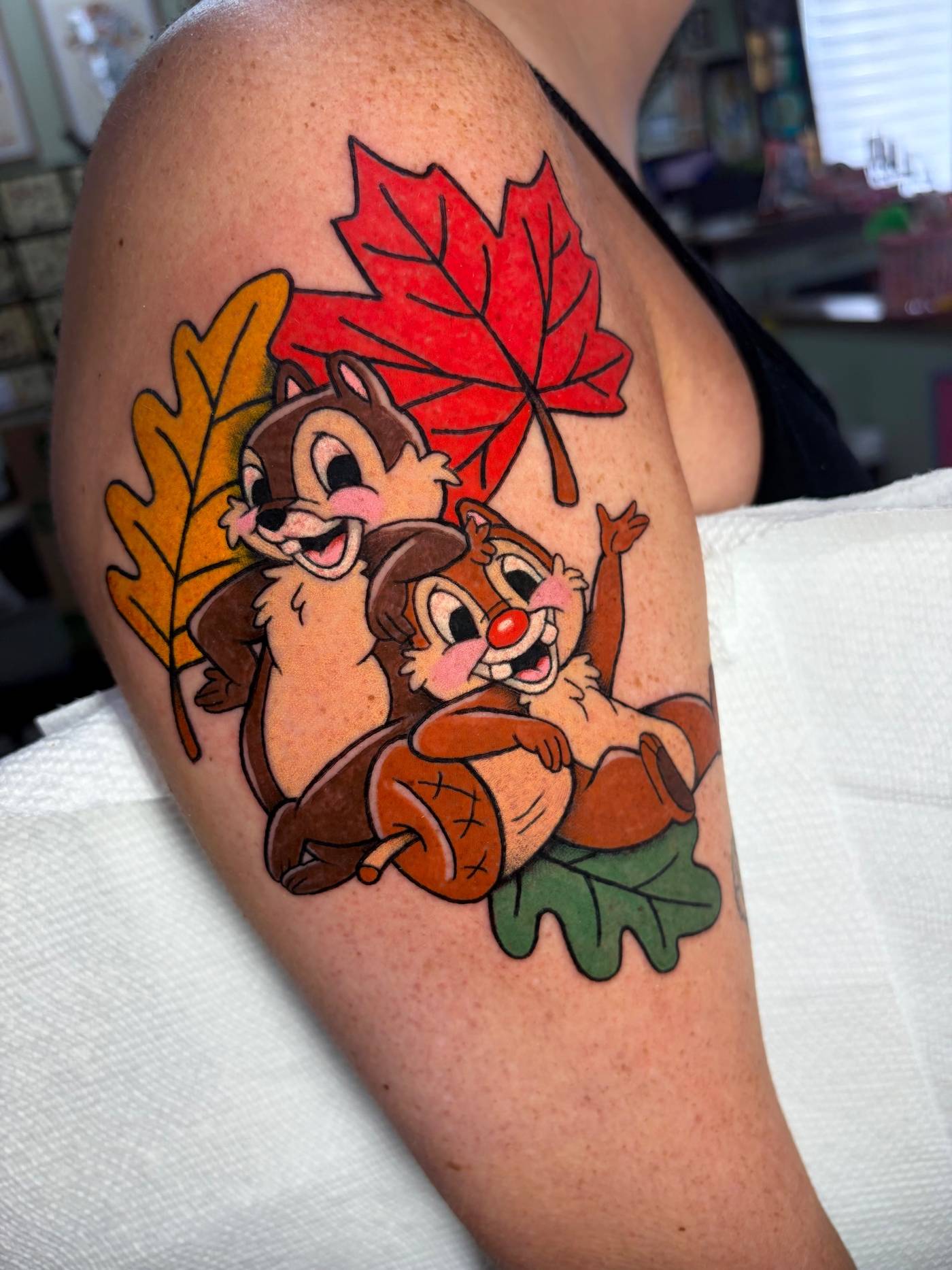 Work by Alena McDonald on upper-arm