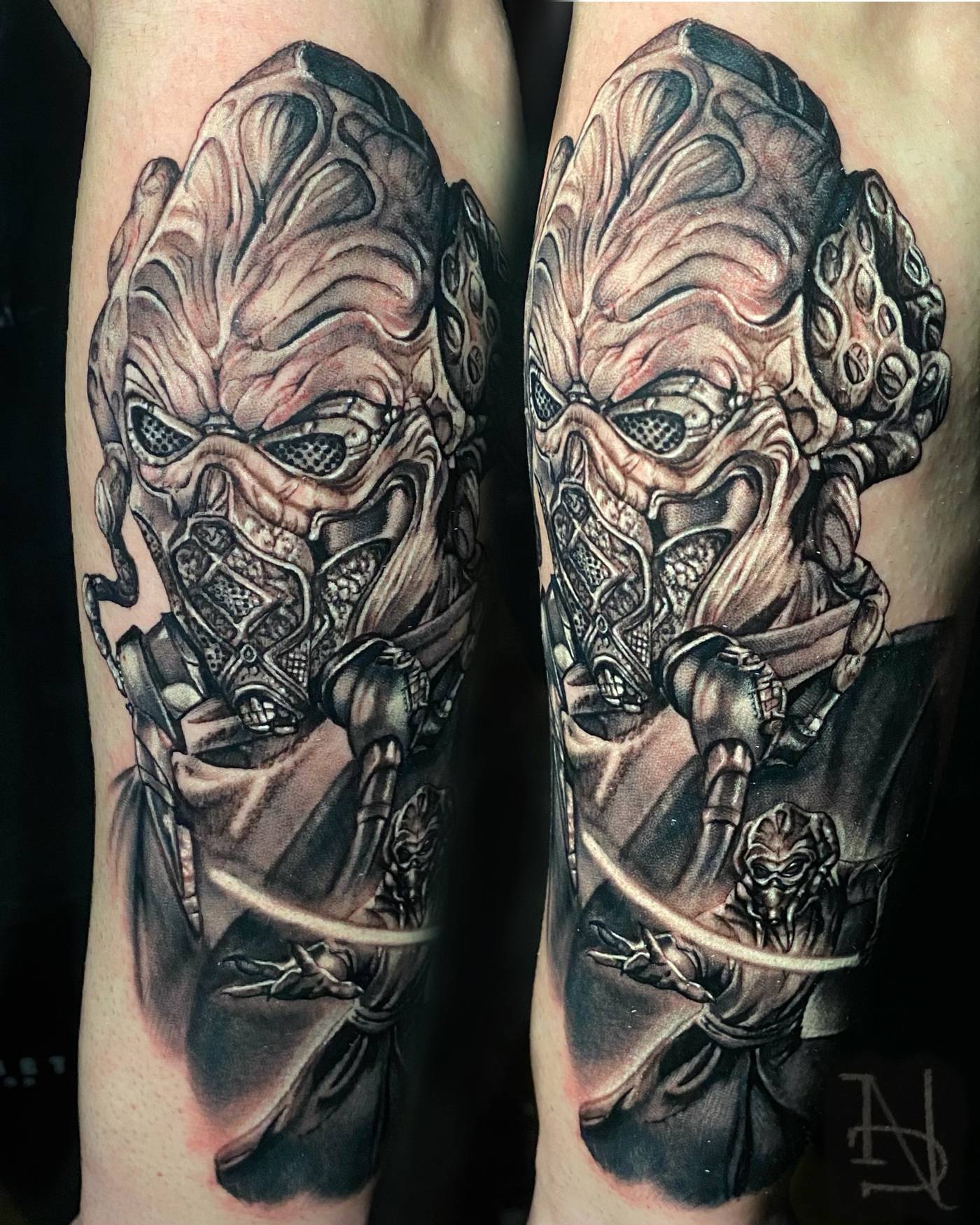 Work by Abel Deida on forearm