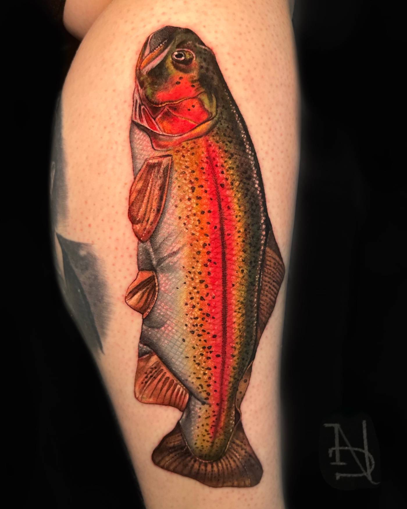 Work by Abel Deida on calf