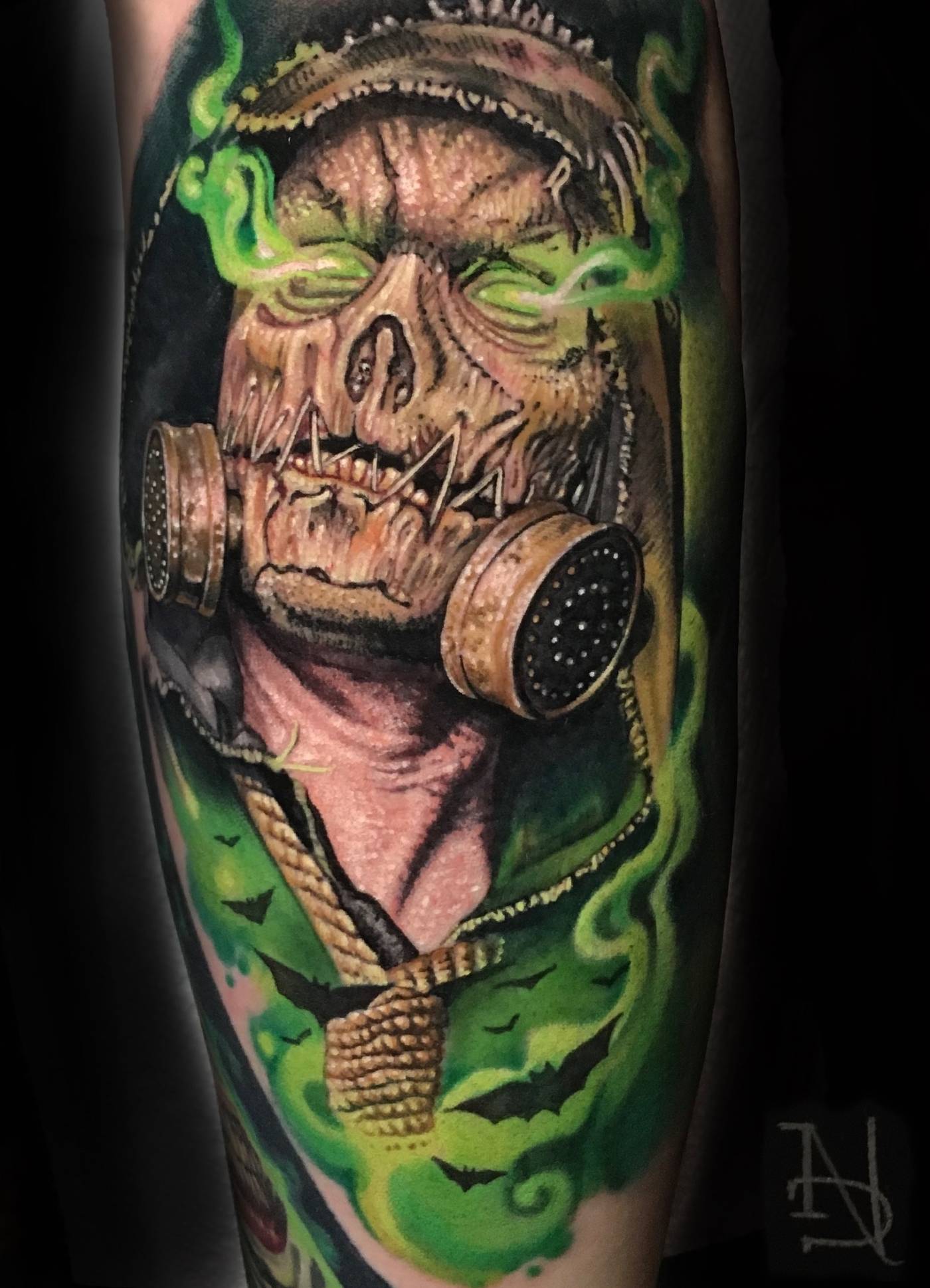 Work by Abel Deida on calf